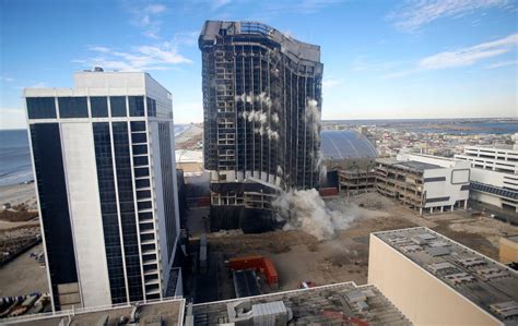 trump plaza hotel and casino imploded in atlantic city nj